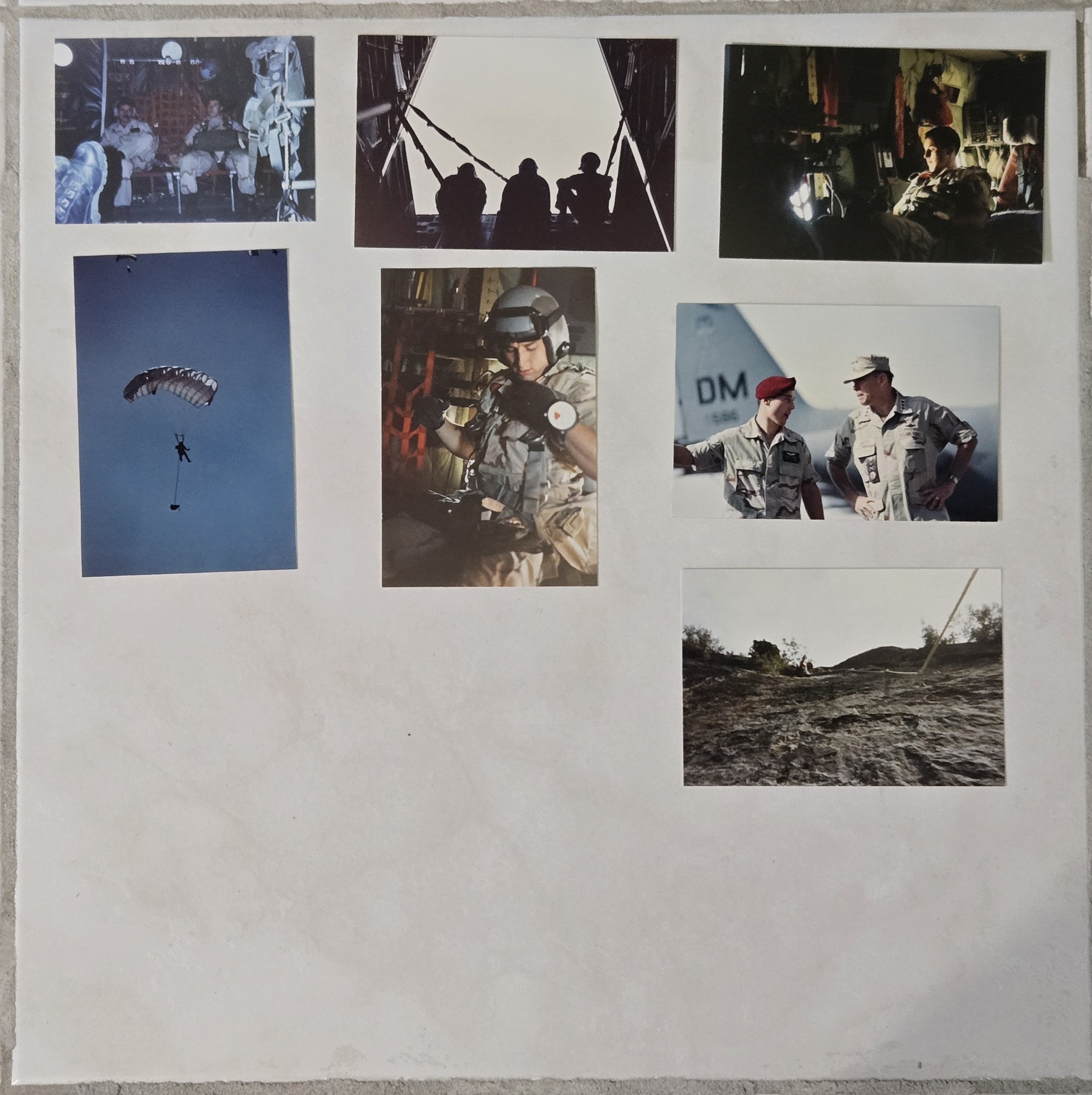 Jason during his service as a USAF Pararescueman