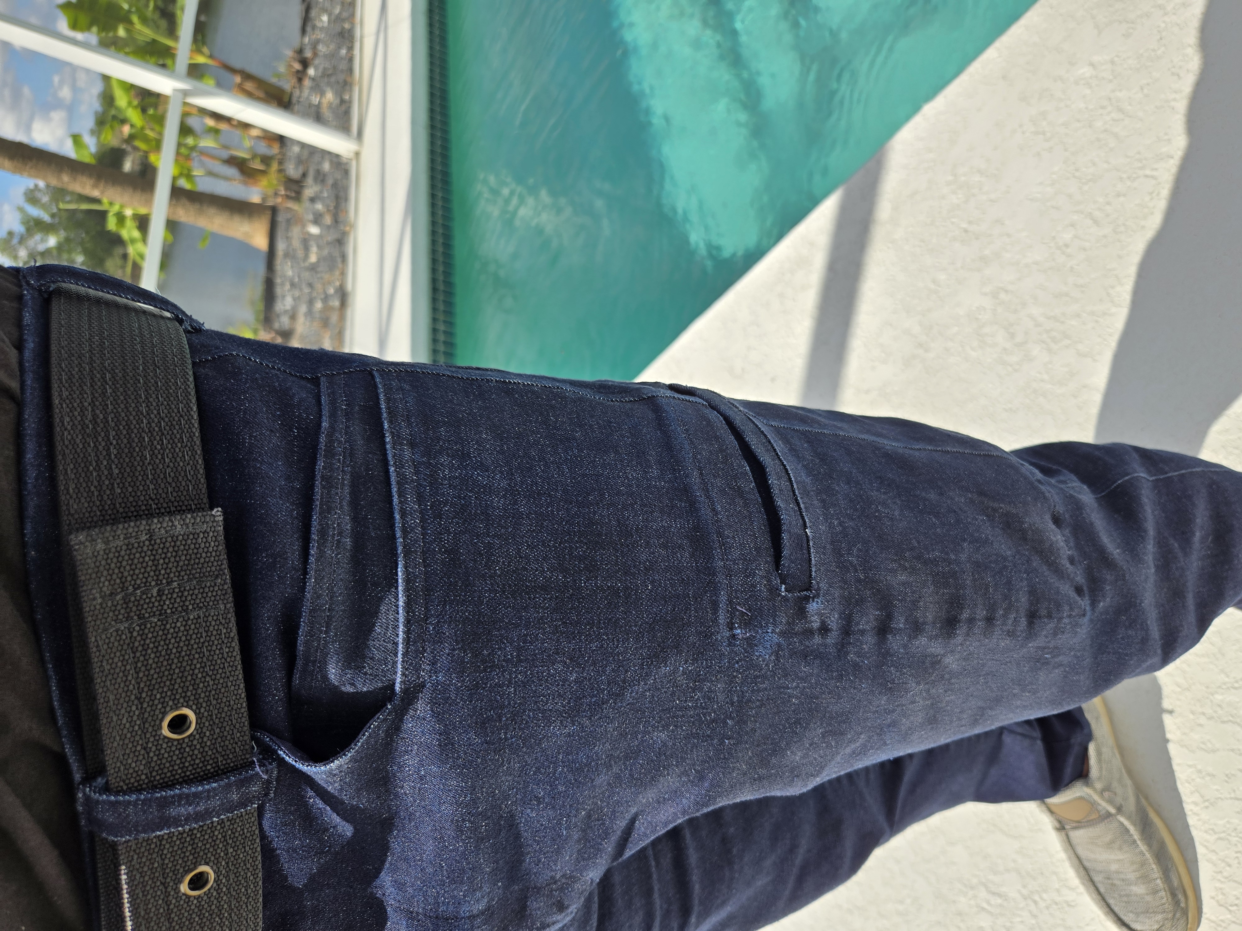 Spare magazine and phone pockets